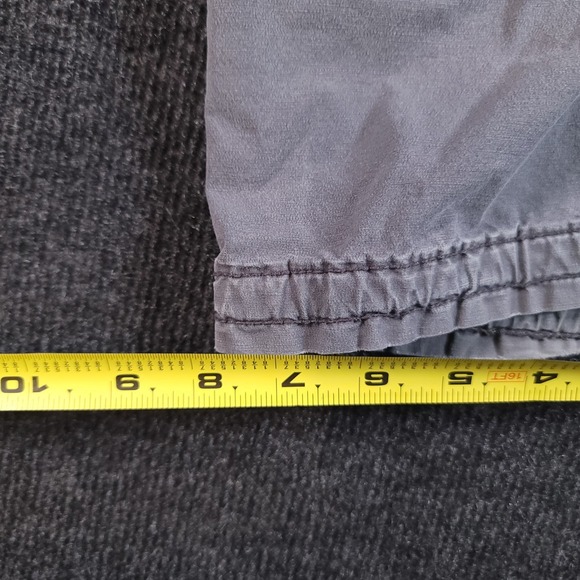 American Eagle Womens Pants‎ 6 Grey Cargo Baggy Jogger Y2K Skater Stretch - Picture 9 of 13